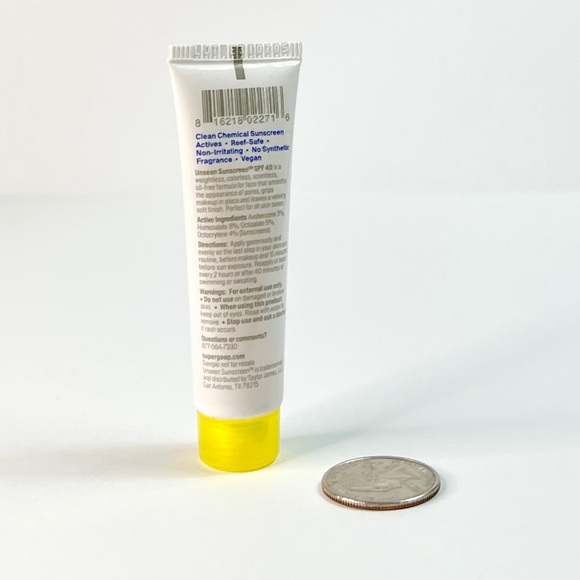 5/$25❣️💕Supergoop! Unseen Sunscreen SPF 40 SAMPLE - Picture 4 of 6